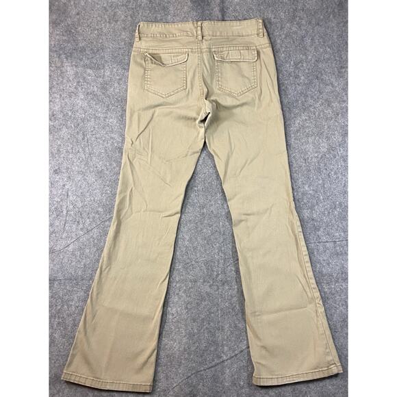 Unionbay Pants Juniors Size 9 Tan Khaki Chino Bootcut - Picture 12 of 15
